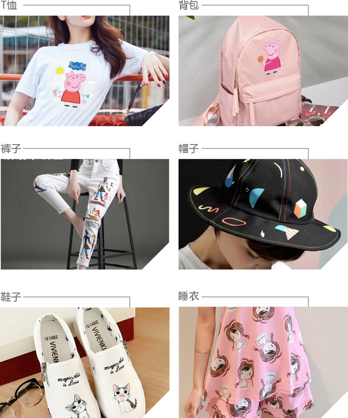 燙畫產(chǎn)品應(yīng)用