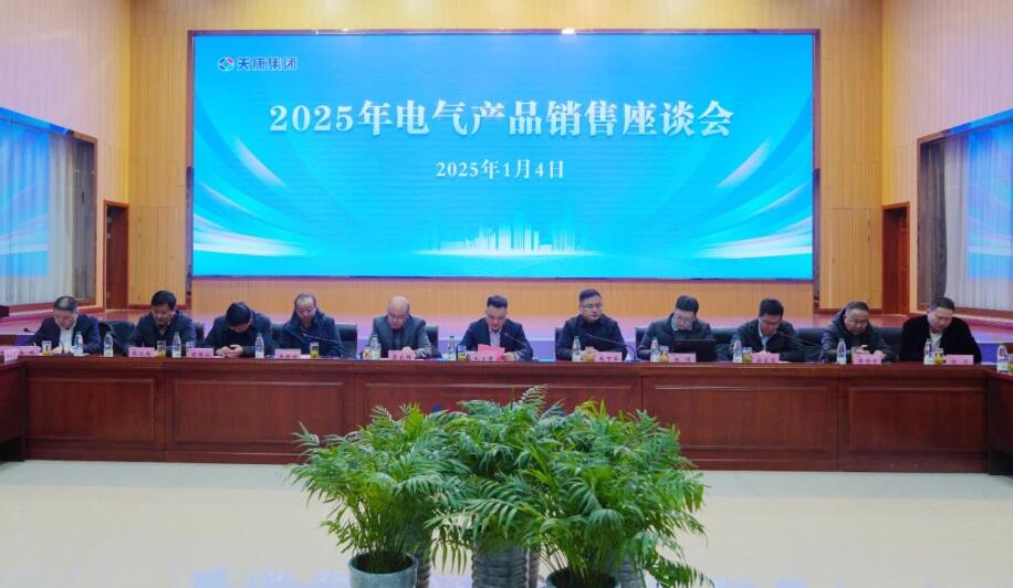 2025年安徽天康集團(tuán)電氣產(chǎn)品銷售座談會(huì)在安徽天康集團(tuán)會(huì)議中心召開(kāi)
